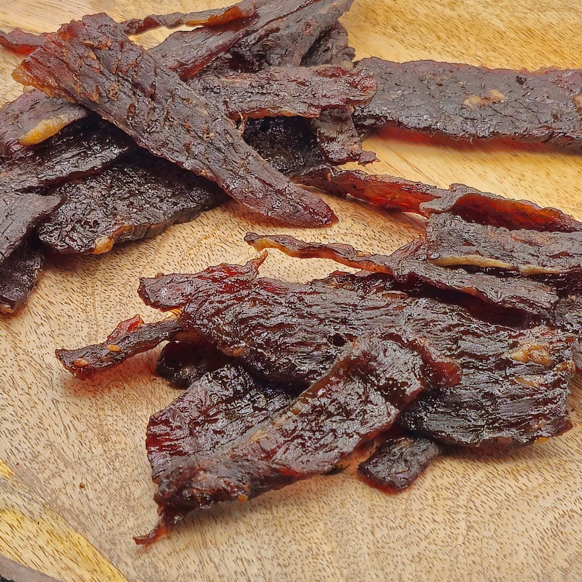 Teriyaki Premium Beef Jerky.