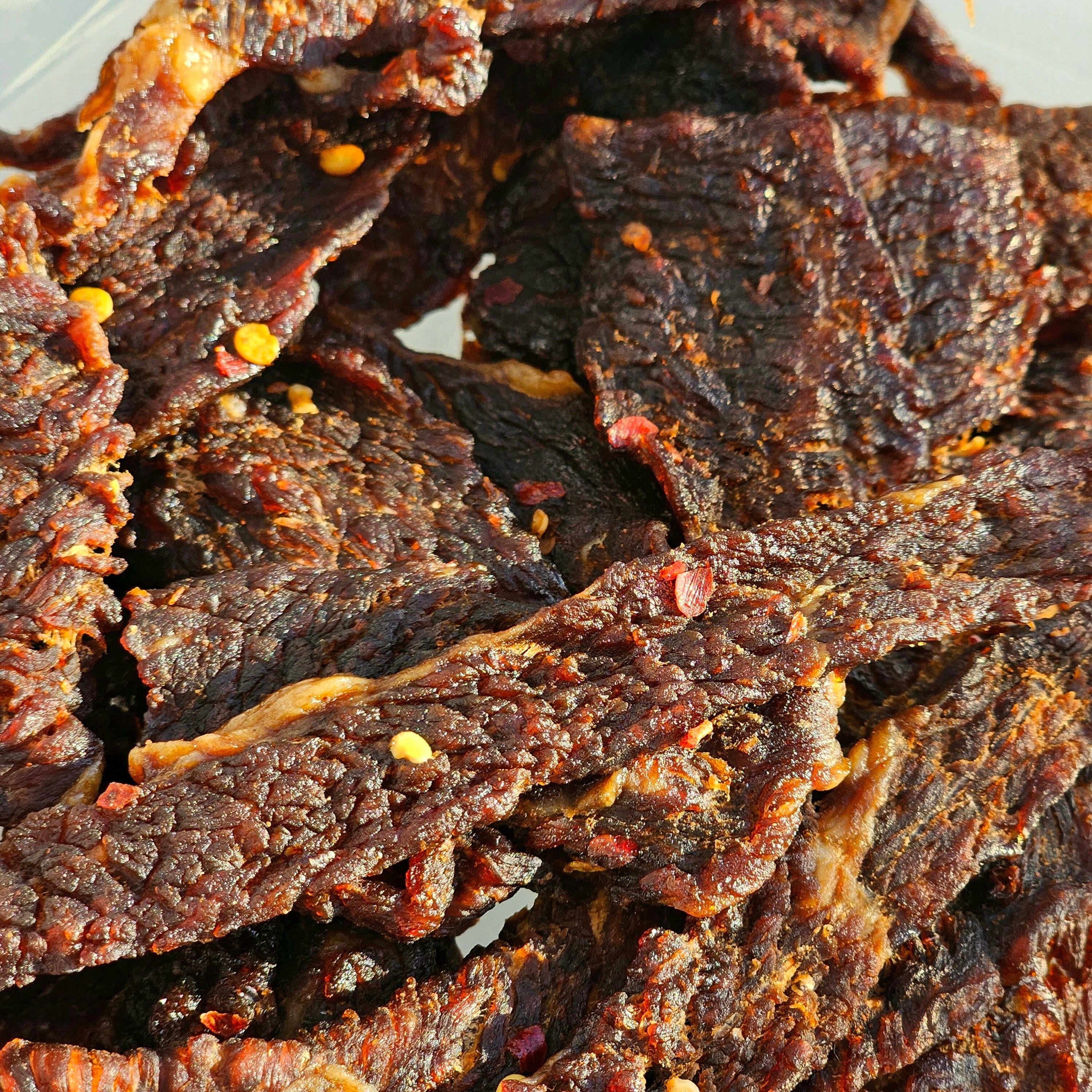 Ghost Pepper Premium Beef Jerky.